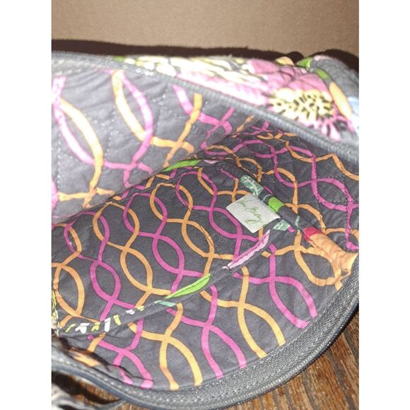 Vera Bradley Floral Purse Wallet Set Retired Quilted Cotton Handbag Shoulder Bag - Picture 8 of 11